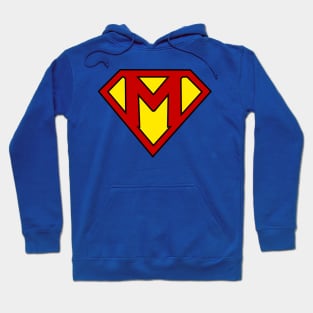 Superhero Symbol Letter M Hoodie